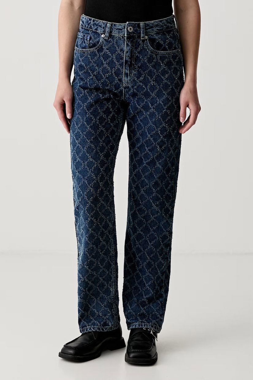 Karl Lagerfeld Jeans blugi straight pentru femei