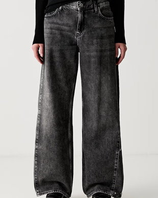 Karl Lagerfeld Jeans blugi wide leg pentru femei