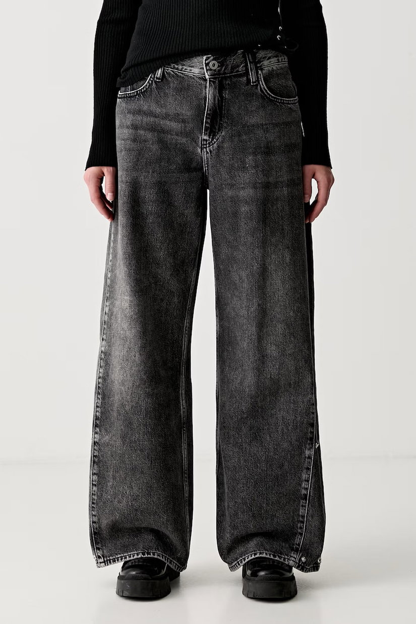 Karl Lagerfeld Jeans blugi wide leg pentru femei