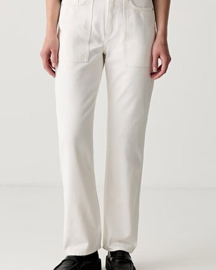 Karl Lagerfeld Jeans blugi straight pentru femei