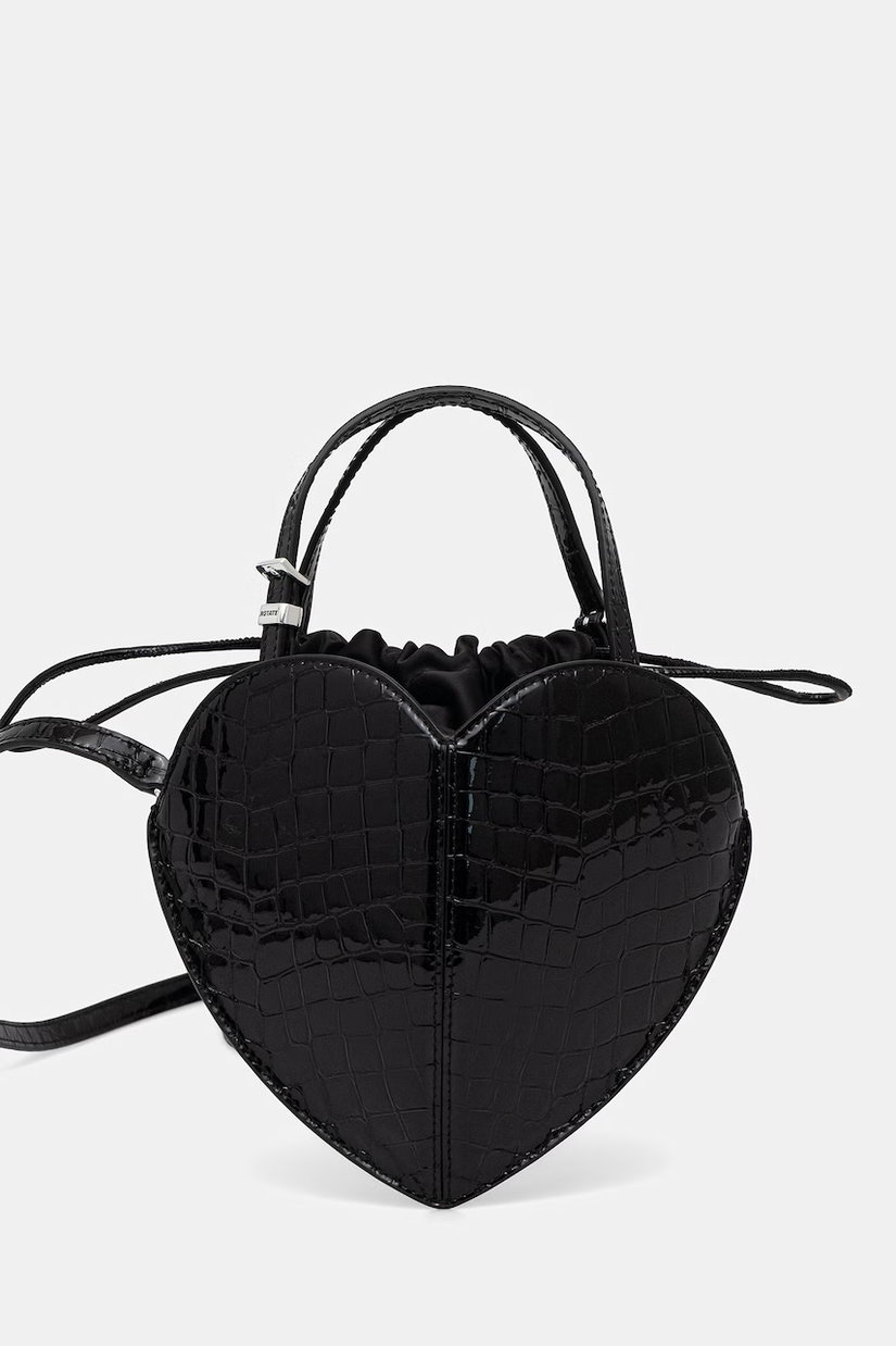 Rotate geantă crossbody pentru femei din piele