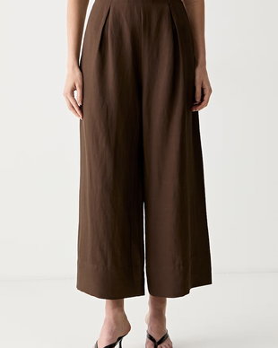ViCOLO pantaloni culottes pentru femei cu vâscoză