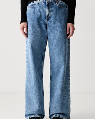Karl Lagerfeld Jeans blugi relaxed fit pentru femei