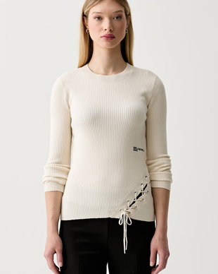 Karl Lagerfeld Jeans pulover pentru femei cu vâscoză