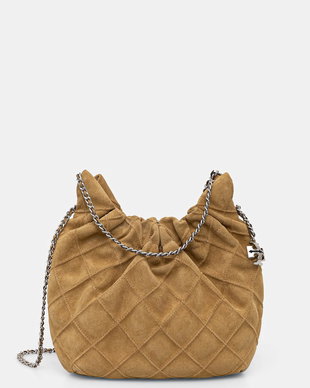 Tory Burch geantă crossbody pentru femei din piele întoarsă Fleming