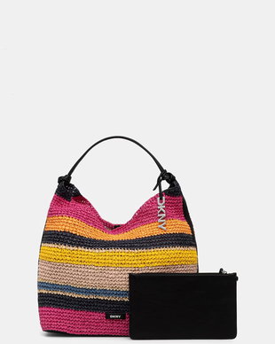 DKNY geantă shopper pentru femei împletită PAULA