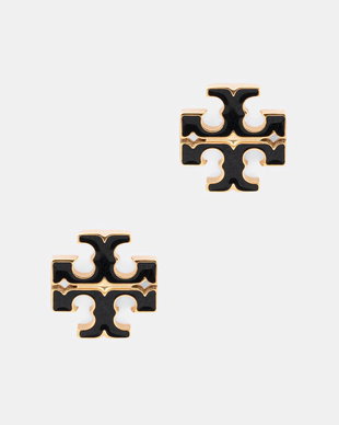 Tory Burch cercei pentru femei din oțel inoxidabil email Icon