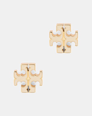 Tory Burch cercei pentru femei din oțel inoxidabil email Icon
