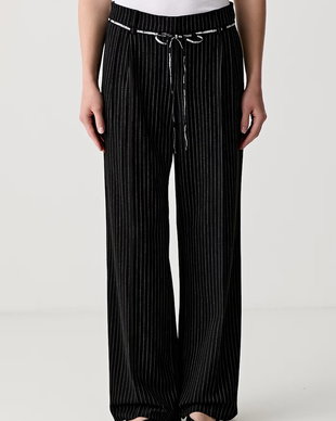 Karl Lagerfeld Jeans pantaloni pentru femei cu vâscoză