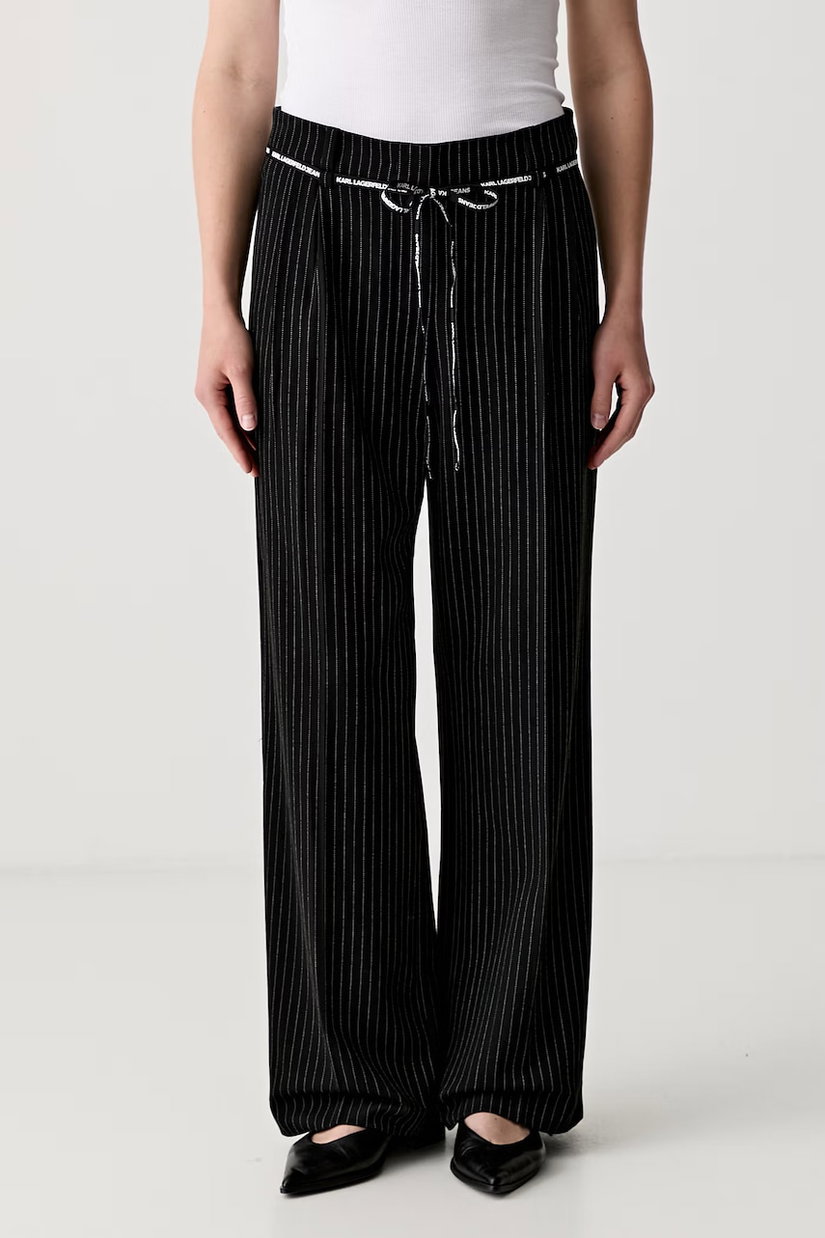 Karl Lagerfeld Jeans pantaloni pentru femei cu vâscoză