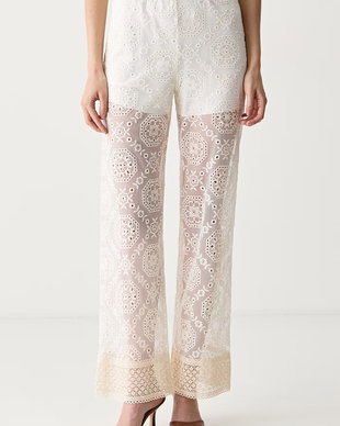 Haveone pantaloni straight pentru femei