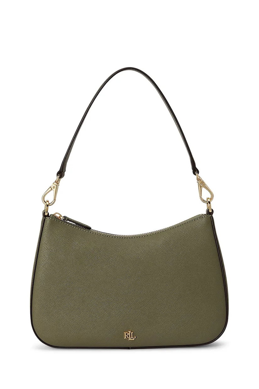 Lauren Ralph Lauren hobo bag pentru femei din piele