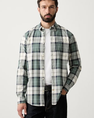 Barbour cămașă pentru bărbați din bumbac Rawley