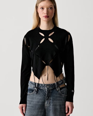 Karl Lagerfeld Jeans pulover pentru femei cu vâscoză