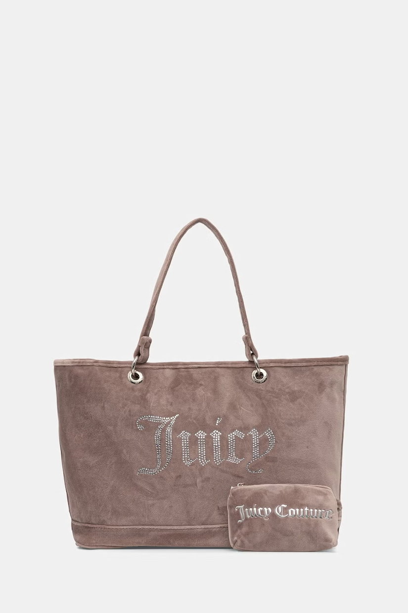 Juicy Couture tote bag pentru femei de velur Kimberly