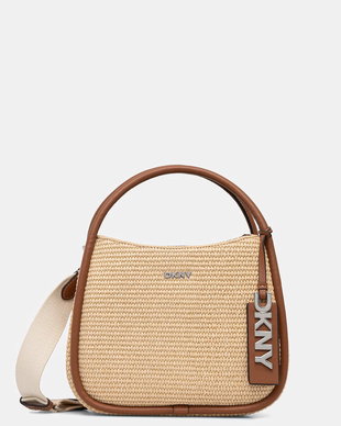 DKNY geantă crossbody pentru femei împletită