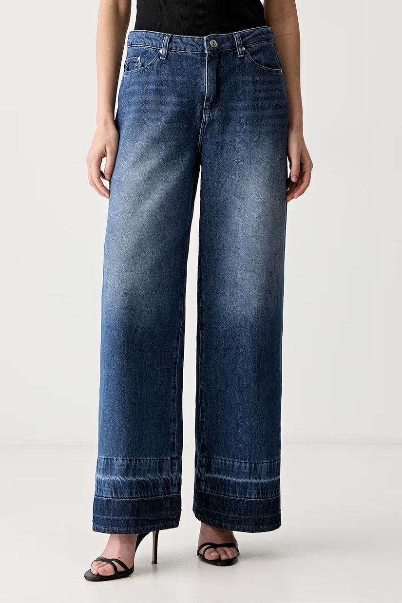 Karl Lagerfeld blugi wide leg pentru femei