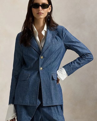 Polo Ralph Lauren sacou pentru femei din bumbac