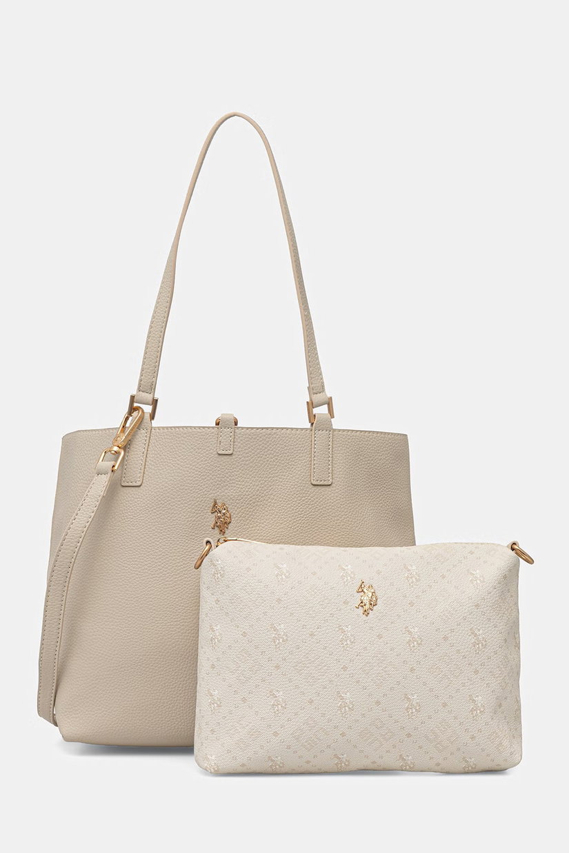 U.S. Polo Assn. geantă shopper pentru femei cu imitație de piele Malibu