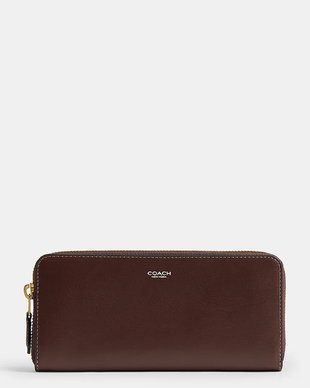 Coach portofel pentru femei din piele Accordion Zip