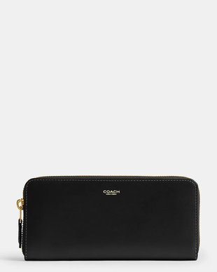 Coach portofel pentru femei din piele Accordion Zip