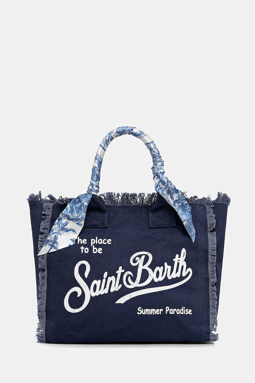 MC2 Saint Barth geantă shopper pentru femei din bumbac