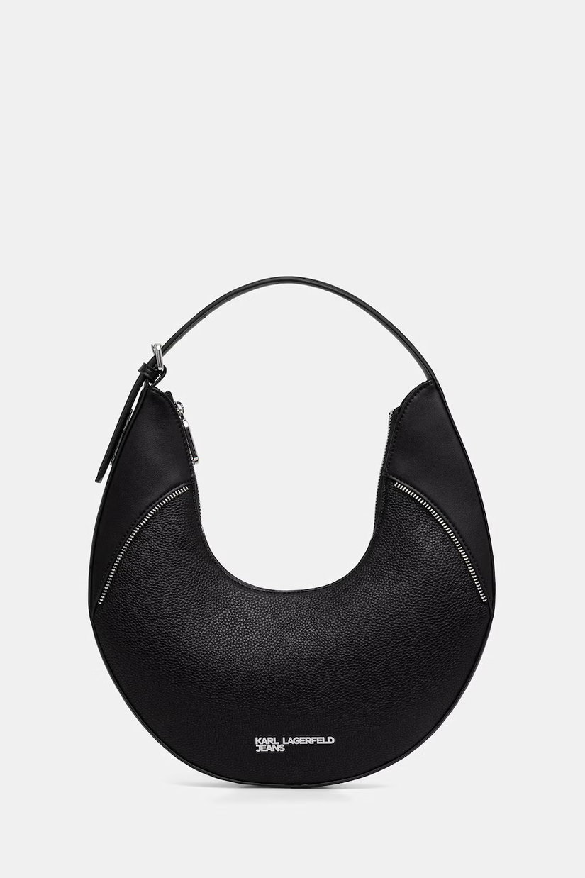 Karl Lagerfeld Jeans hobo bag pentru femei cu imitație de piele