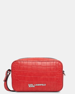 Karl Lagerfeld Jeans geantă crossbody pentru femei cu imitație de piele