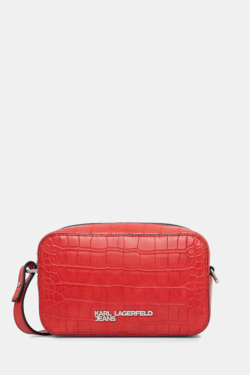 Karl Lagerfeld Jeans geantă crossbody pentru femei cu imitație de piele