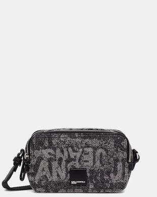 Karl Lagerfeld Jeans geantă crossbody pentru femei denim