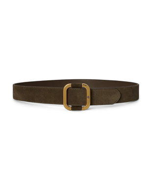 Lauren Ralph Lauren curea pentru femei din piele întoarsă