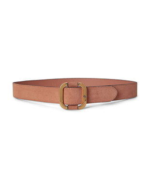 Lauren Ralph Lauren curea pentru femei din piele întoarsă