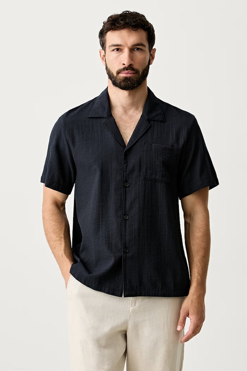 BOSS cămașă pentru bărbați cu bumbac Relax_Shirt