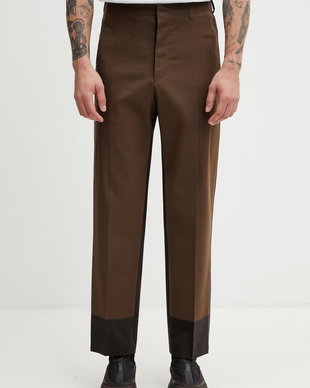 MM6 Maison Margiela pantaloni pentru bărbați, cu amestec de lână