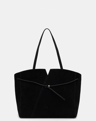 BOSS geantă shopper pentru femei din piele întoarsă BOSS REVERS TOTE S