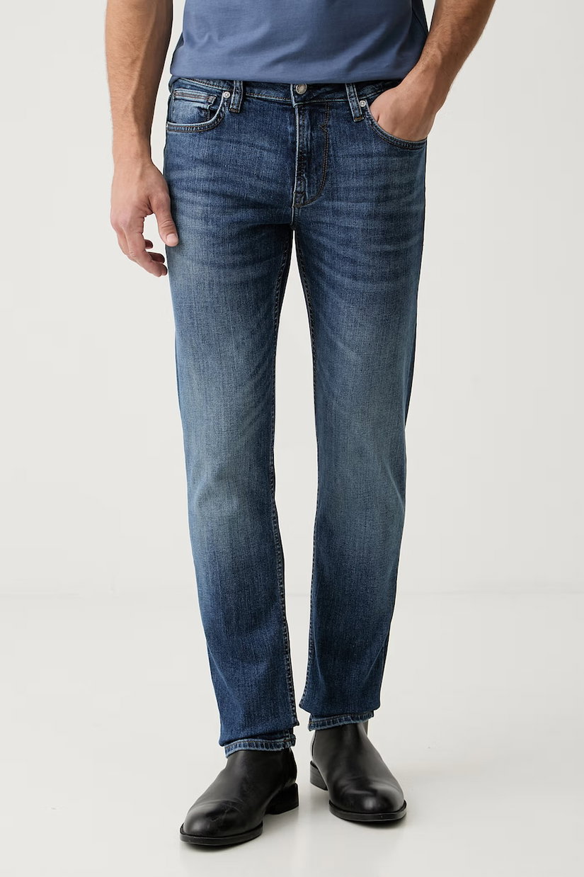 Guess blugi slim tapered pentru bărbați FINNLEY