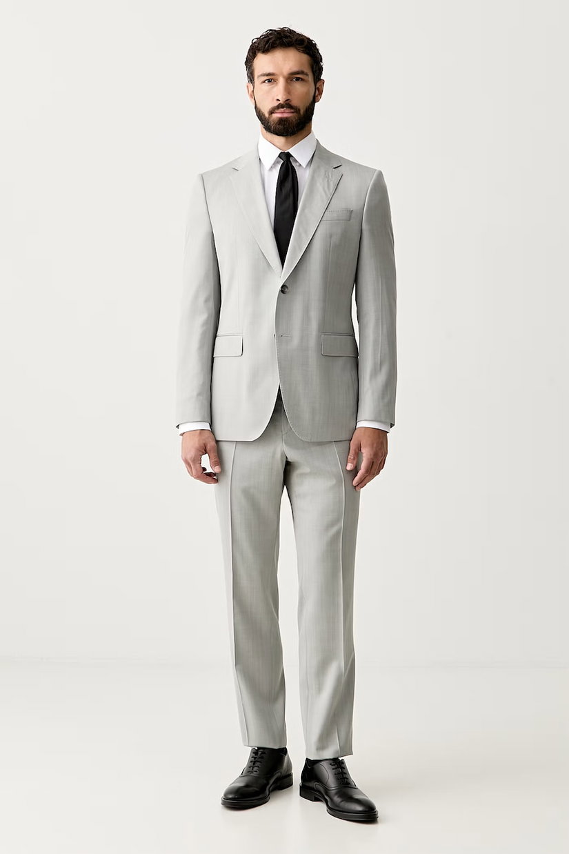 BOSS costum din două piese pentru bărbați din lână H-Huge-2Pcs-B1-263