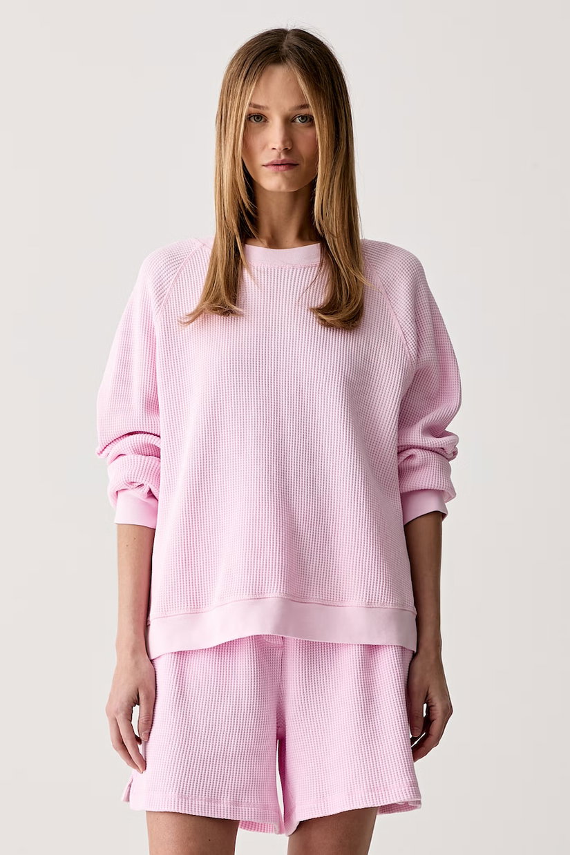 American Vintage hanorac oversized pentru femei din bumbac
