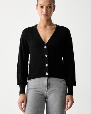 Guess cardigan pentru femei, cu vâscoză NINA
