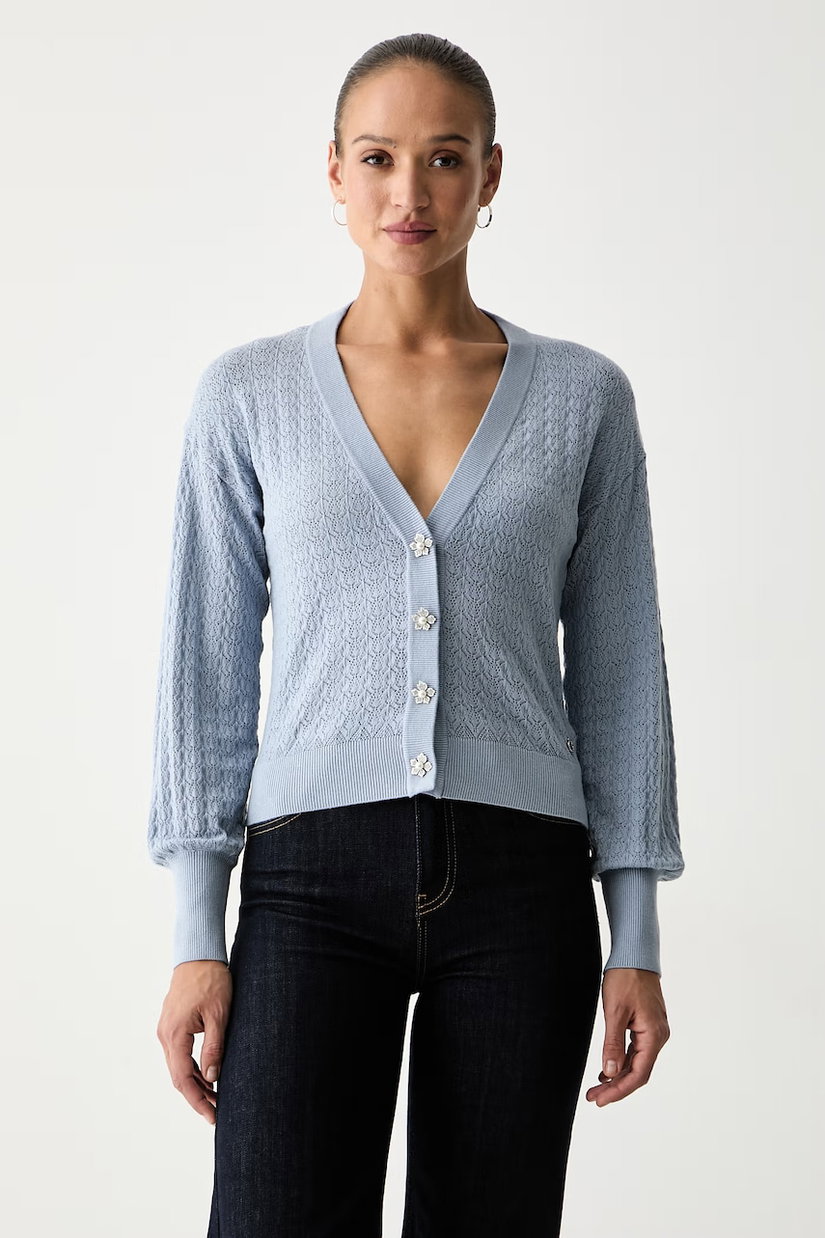 Guess cardigan pentru femei, cu vâscoză NINA