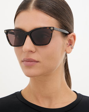 Gucci ochelari de soare cat eye pentru femei