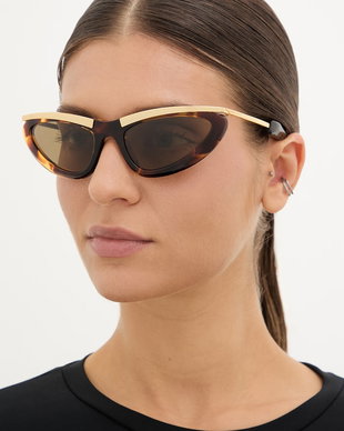 Bottega Veneta ochelari de soare cat eye pentru femei