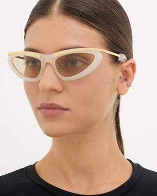Bottega Veneta ochelari de soare cat eye pentru femei
