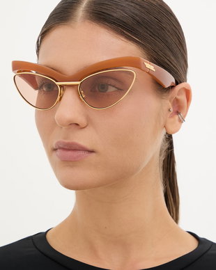 Bottega Veneta ochelari de soare cat eye pentru femei