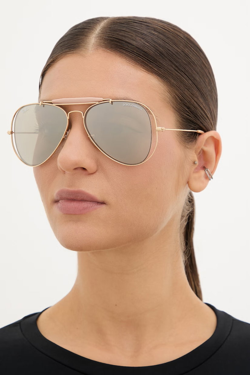 Ray-Ban ochelari de soare aviator pentru femei RAY-BAN X DOLCE&GABBANA