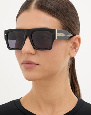 AllSaints ochelari de soare pătrați pentru femei Eris