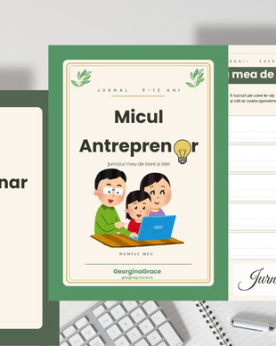Jurnalul Micul Antreprenor" Educație financiară pentru copii 9-12 ani
