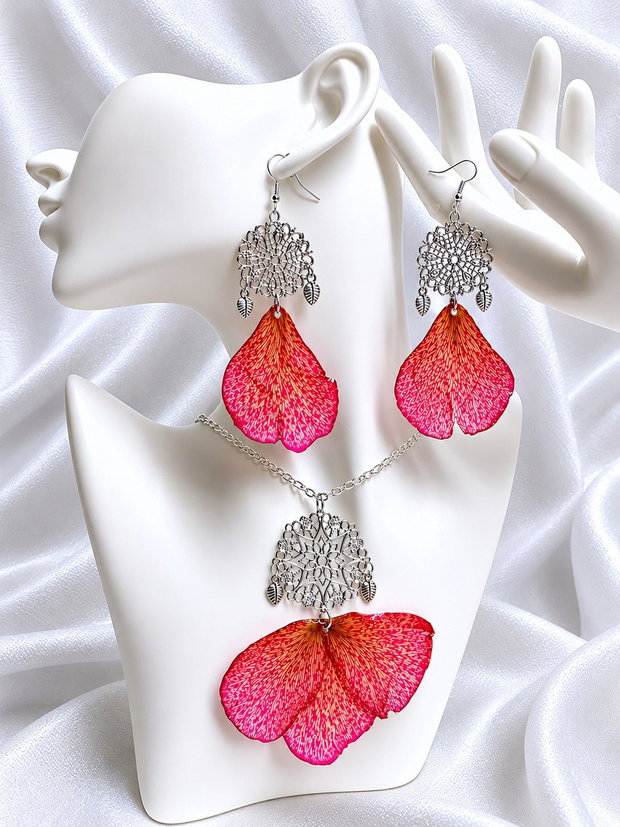 Set bijuterii Trandafiri 02141