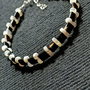 Bratara argint onix sidef boho chic trendy