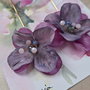 Cercei Lunaria  Flori de amurg
